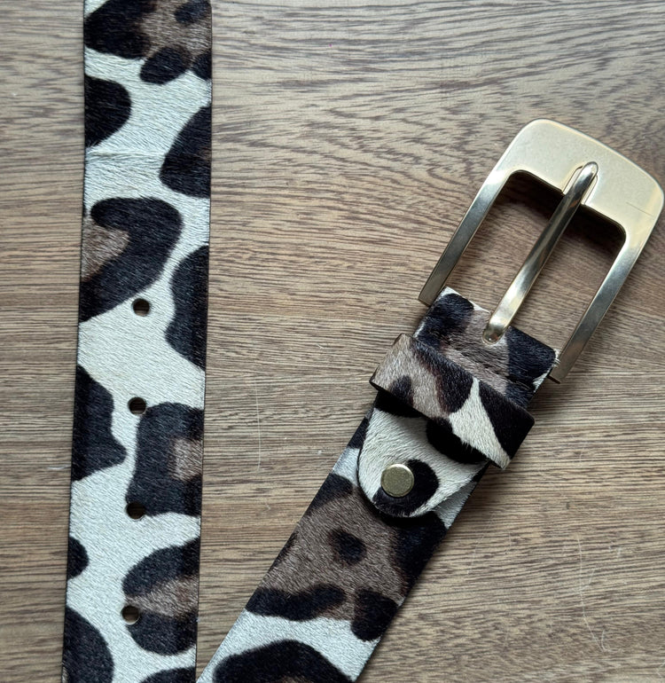 Cinturón Animal print
